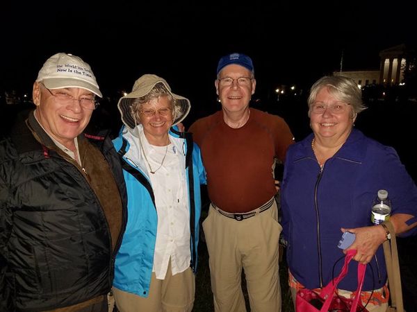 Tom Bertrand and Friends at Save Medicaid Event.