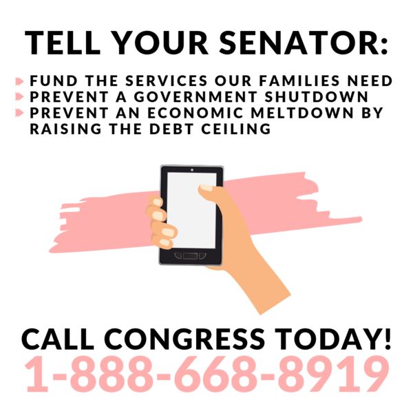 Call Congress: 1-888-668-8919