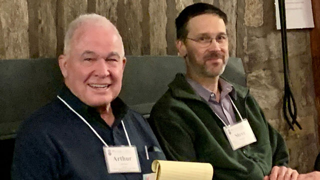 Arthur and Steve led the workshop on clerking.