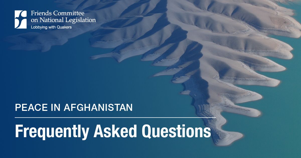 Peace in Afghanistan: FAQ
