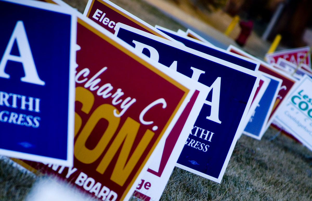 campaign signs